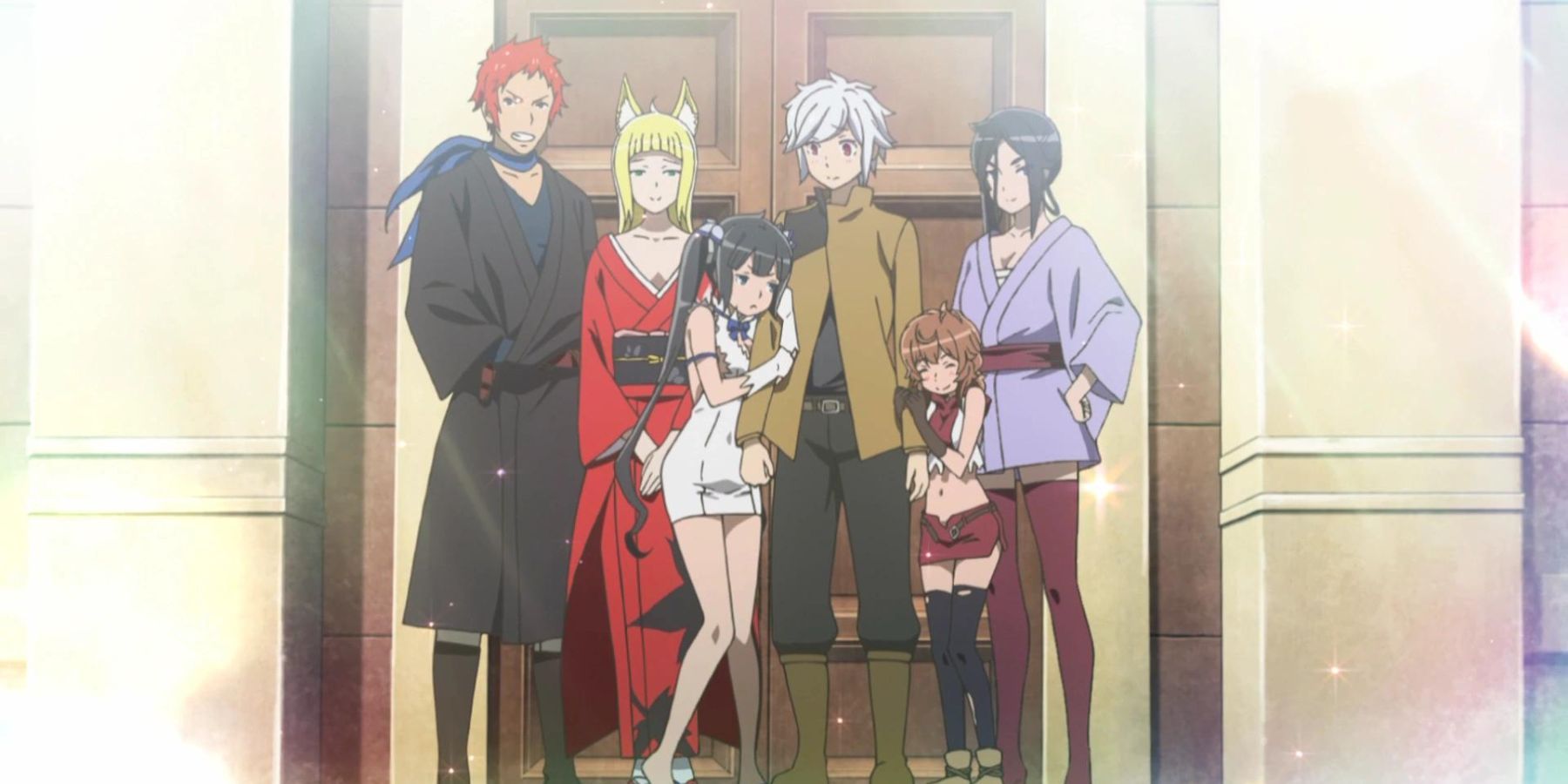 Hestia Familia (Is It Wrong To Pick Up Girls In A Dungeon) anime