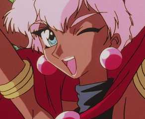 Caldina (Magic Knight Rayearth) black anime female character