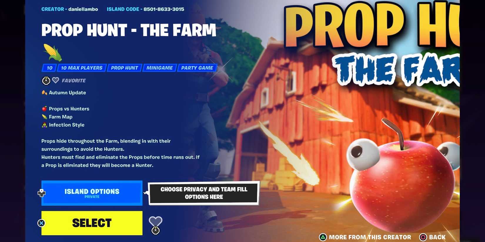 Fortnite: Best Prop Hunt Maps