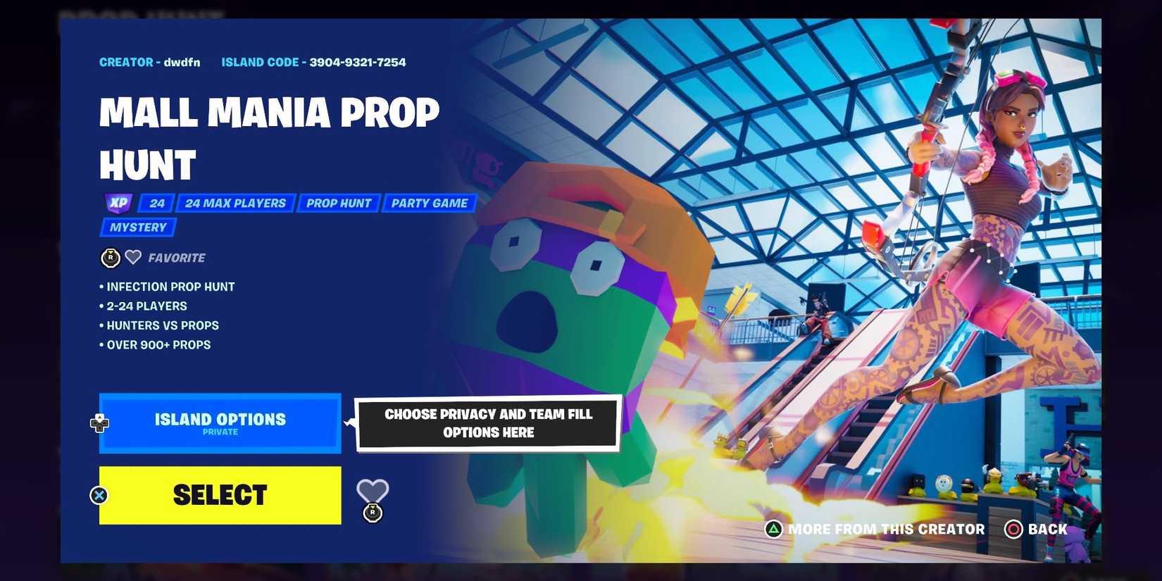 Mall Mania Prop Hunt Map