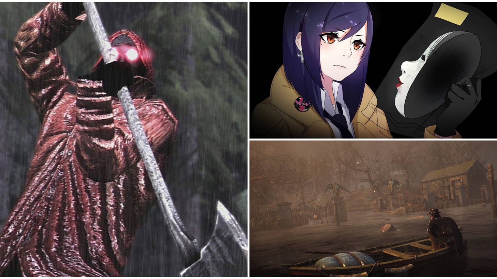 Best Detective Horror Games- Deadly Premonition Tokyo Dark The Sinking City