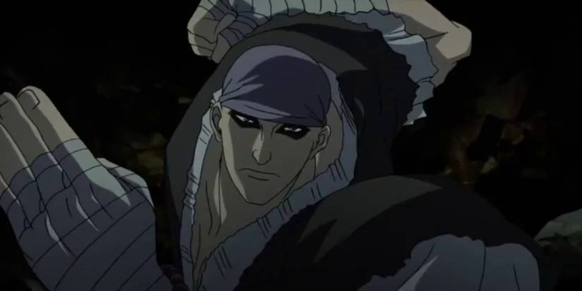 Yukyuzan Anji attacking in Rurouni Kenshin