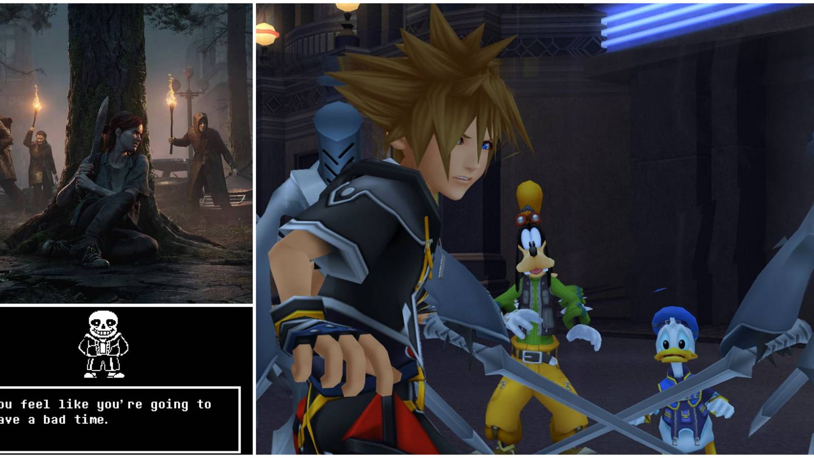 Best Hard Modes- The Last of Us Undertale Kingdom Hearts 2