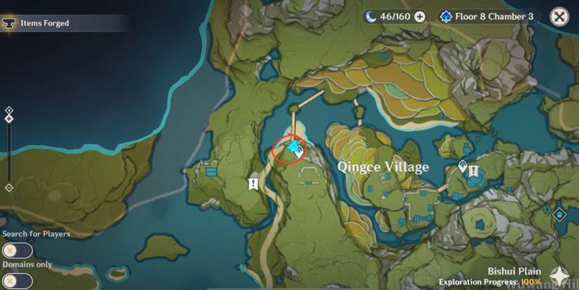 A Home in the Hills Viewpoint Genshin Impact