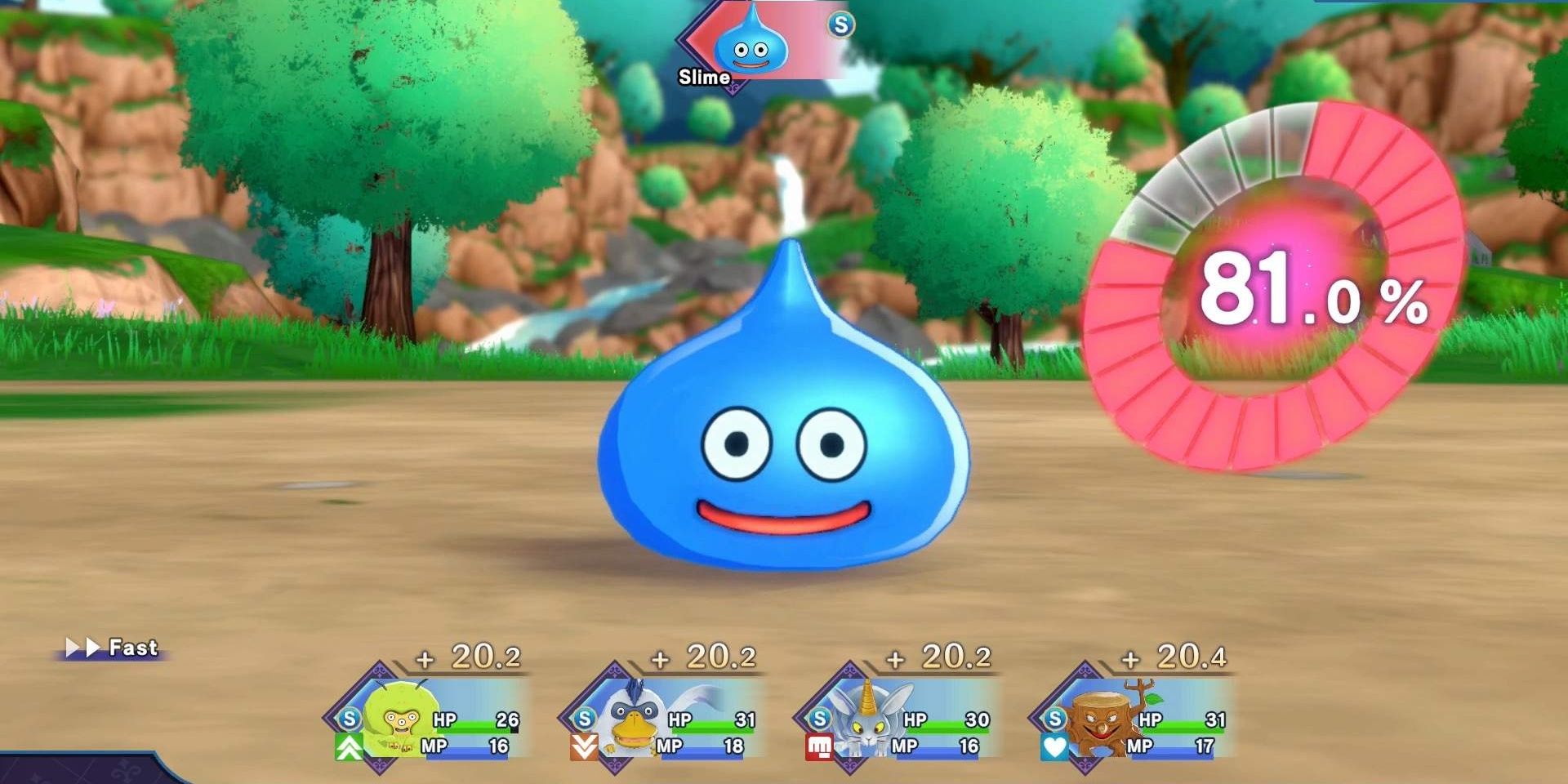 A Slime in Dragon Quest Monsters: The Dark Prince