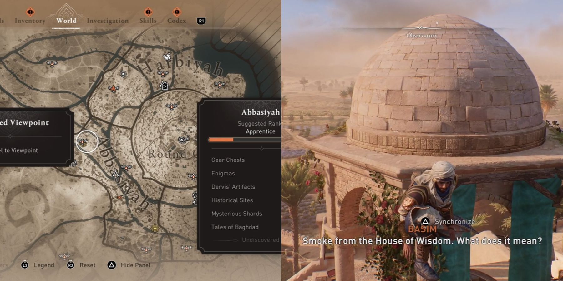 abbasiyah observatory viewpoint assassin creed mirage