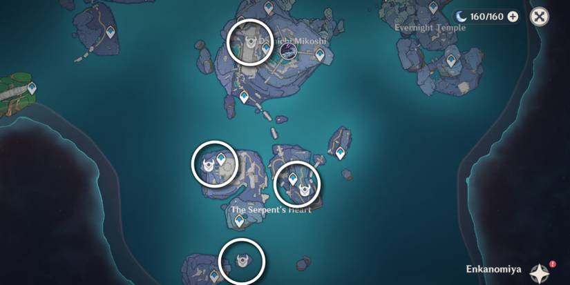 abyss herald & lector location statuette drop Genshin Impact