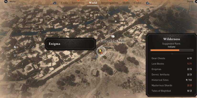 AC Mirage A Joy beneath the Weeping Palms Enigma location-1