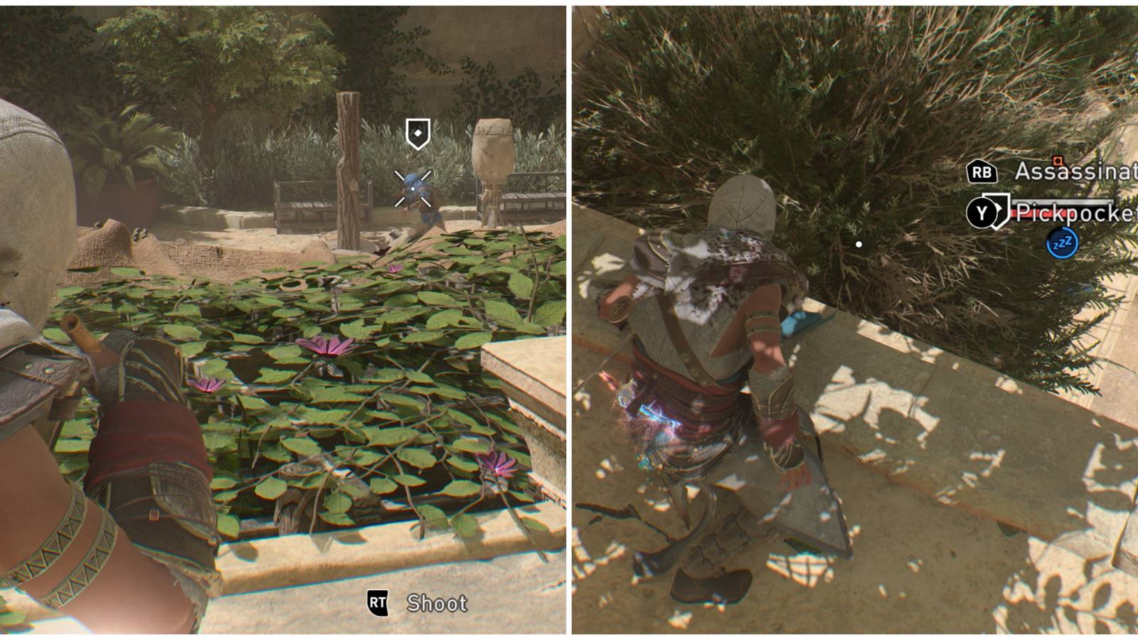 sleeping enemy pickpocket