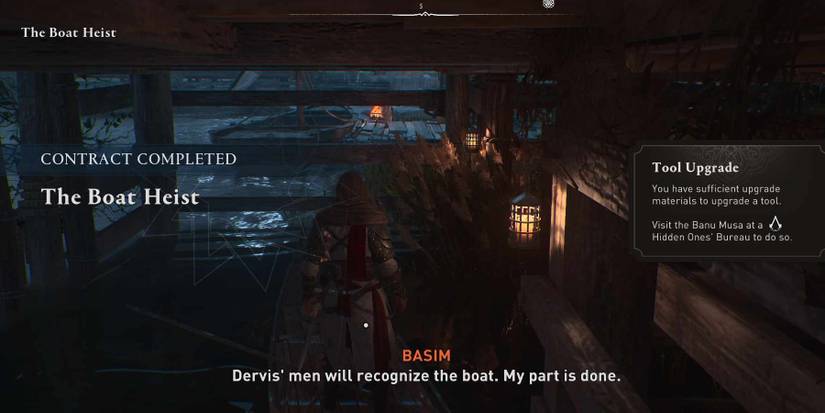AC Mirage Boat Heist complete
