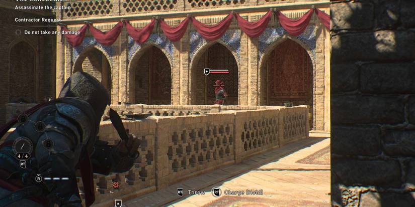 AC Mirage Concubine Contract - use a knife to kill the third guard