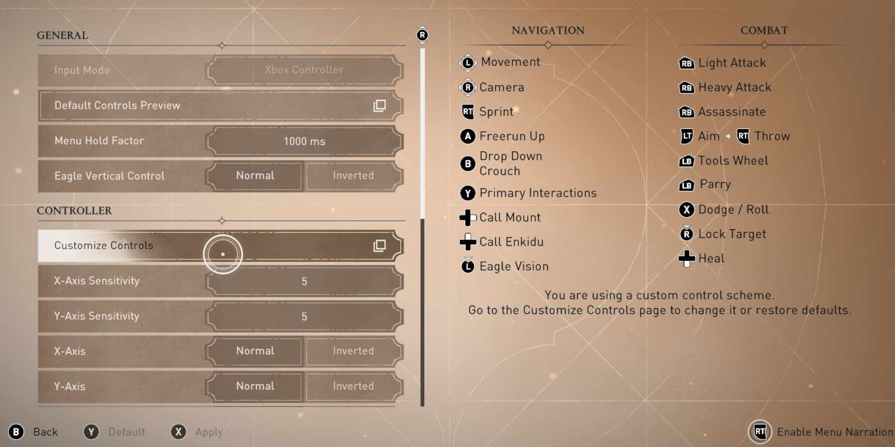 Classic Control scheme for Mirage : r/assassinscreed