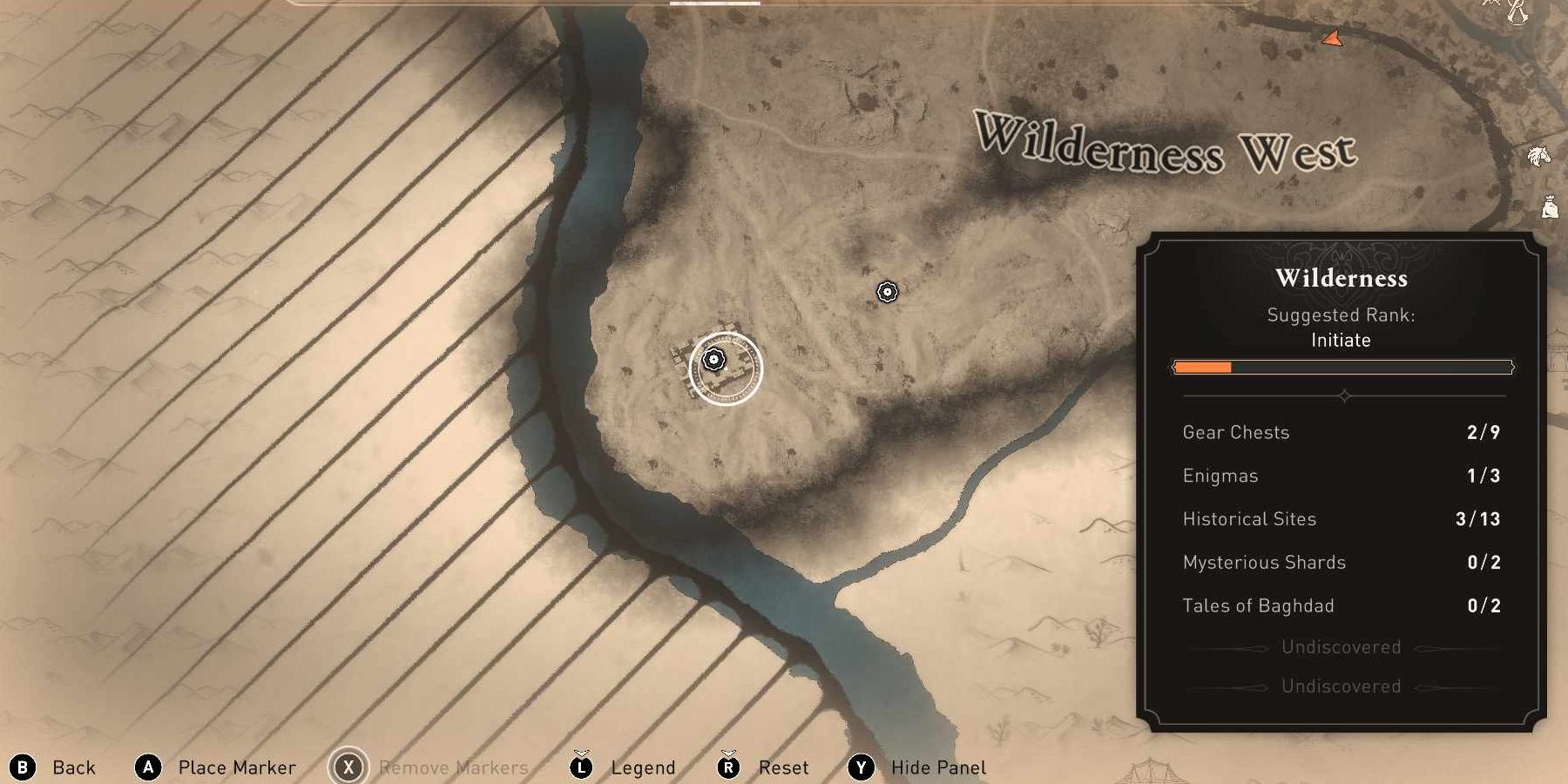 AC Mirage - Hidden Ones sword location on the map