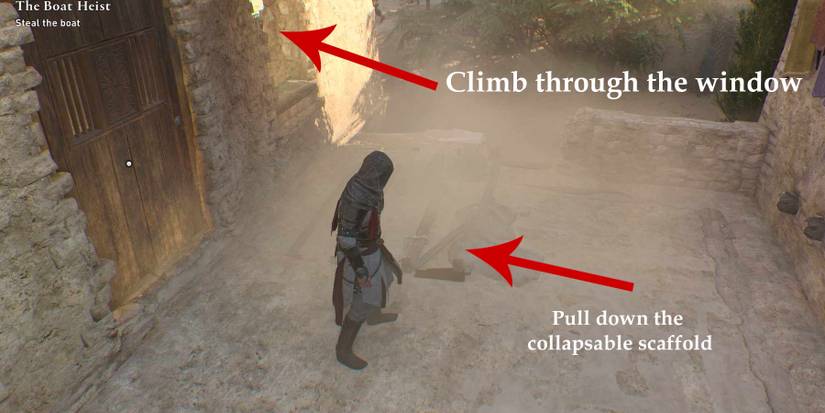 AC Mirage  Left Behind building location