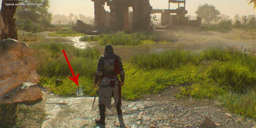 AC Mirage Reap the Ruins Talisman location near the ruins