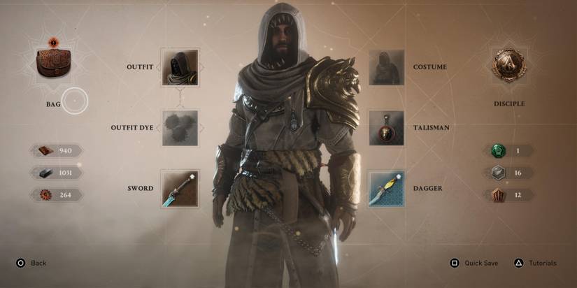 AC Mirage Rostam Outfit Location Guide