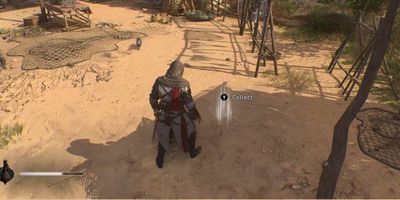 AC Mirage solving the Left Behind Enigma at the Abandoned Village