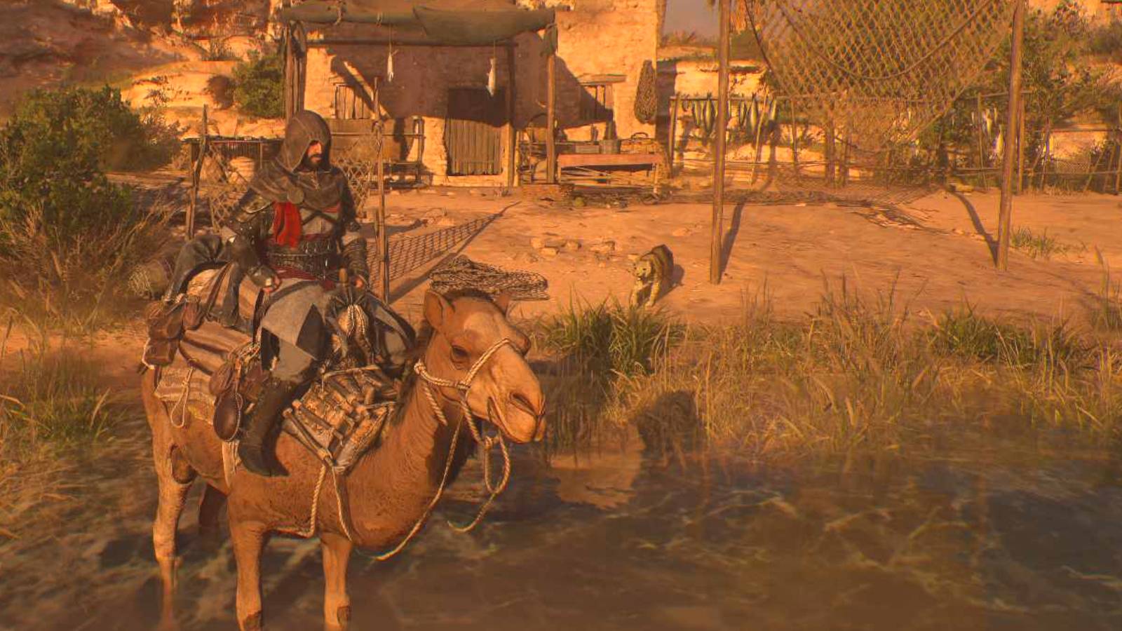 AC Mirage the shack with the Left Behind Enigma at the Abandoned Village