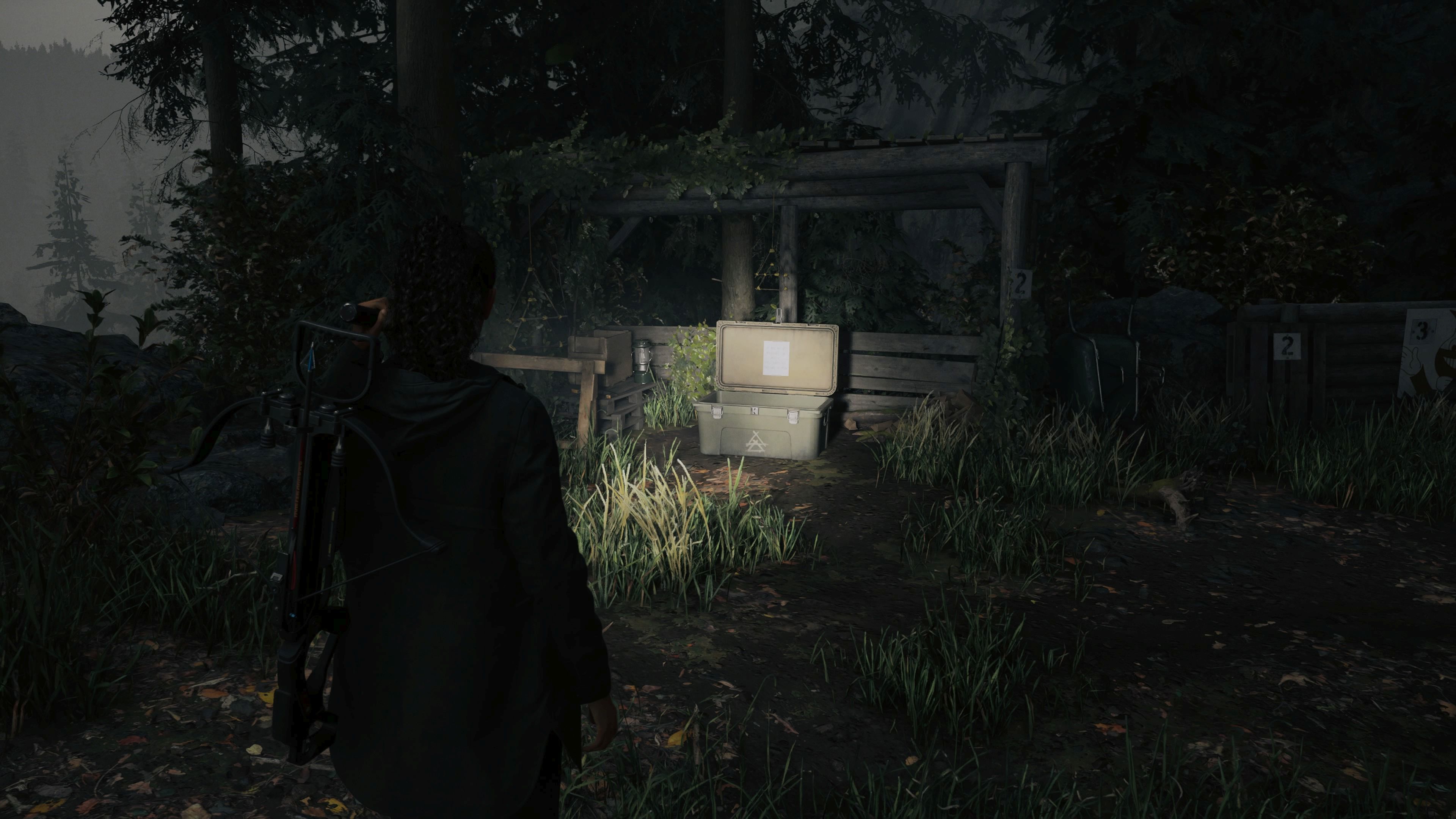 Alan Wake 2: Unveiling the Crossbow's Stash Code