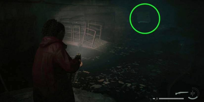 alan wake 2 - cynthia - hole in the wall -1