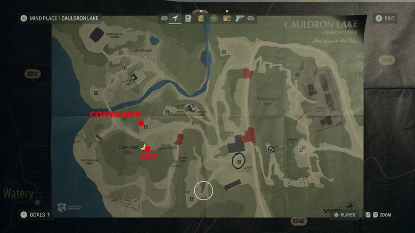 alan wake 2 streamside stash key location