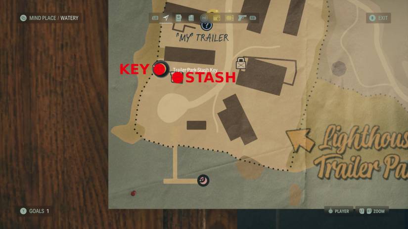 alan wake 2 trailer park stash key location