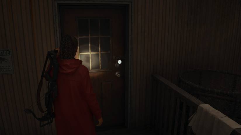 alan wake 2 watery downtown rhyme door