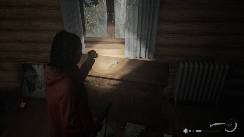 alan wake 2 watery ranger cabin monster doll