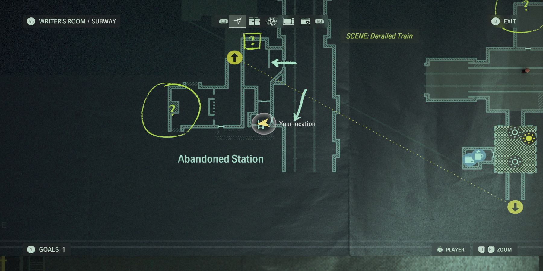 Alan Wake 2 - WoP - action 2 map