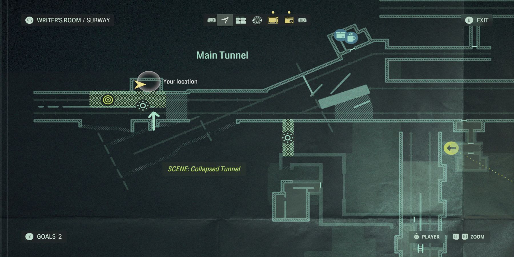 Alan Wake 2 - WoP - lamp 2 map