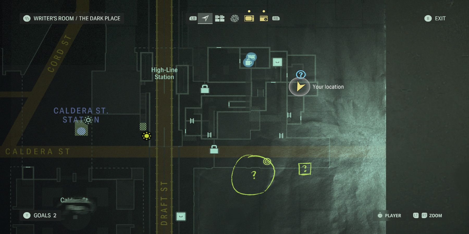 Alan Wake 2 - WoP - war 1 map