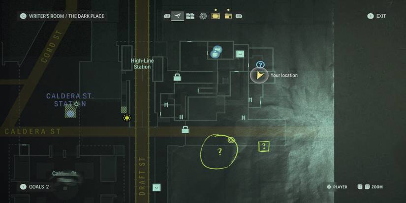 Alan Wake 2 - WoP - war 1 map