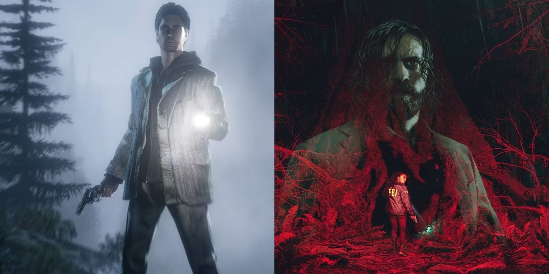 Alan Wake 2 vs. Alan Wake Bright Falls Comparison 