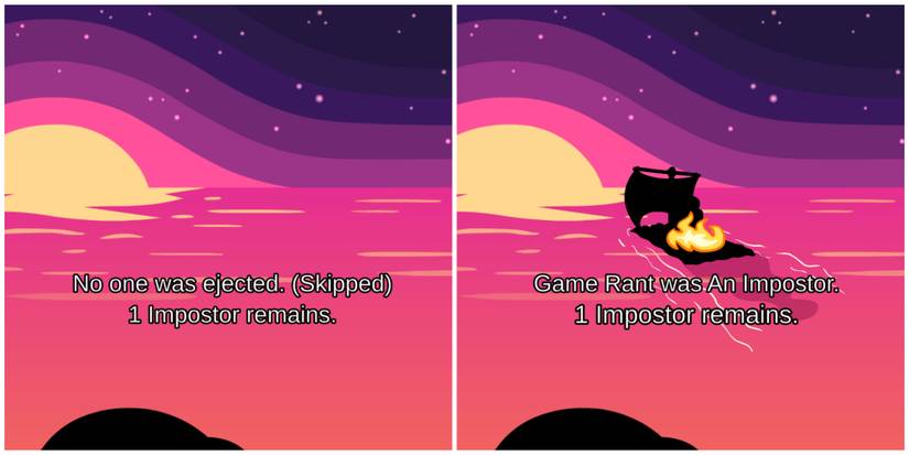 The Best War Games got ejected from the fungle map crew because we were the impostor in among us.