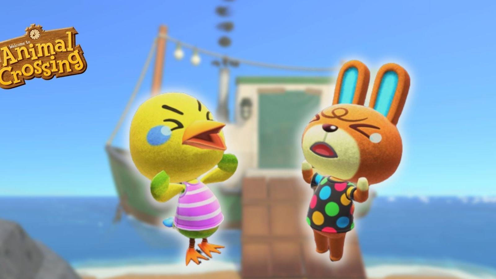 Animal Crossing New Horizons boat