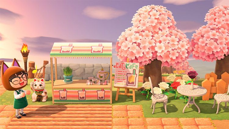 Animal Crossing New Horizons stall