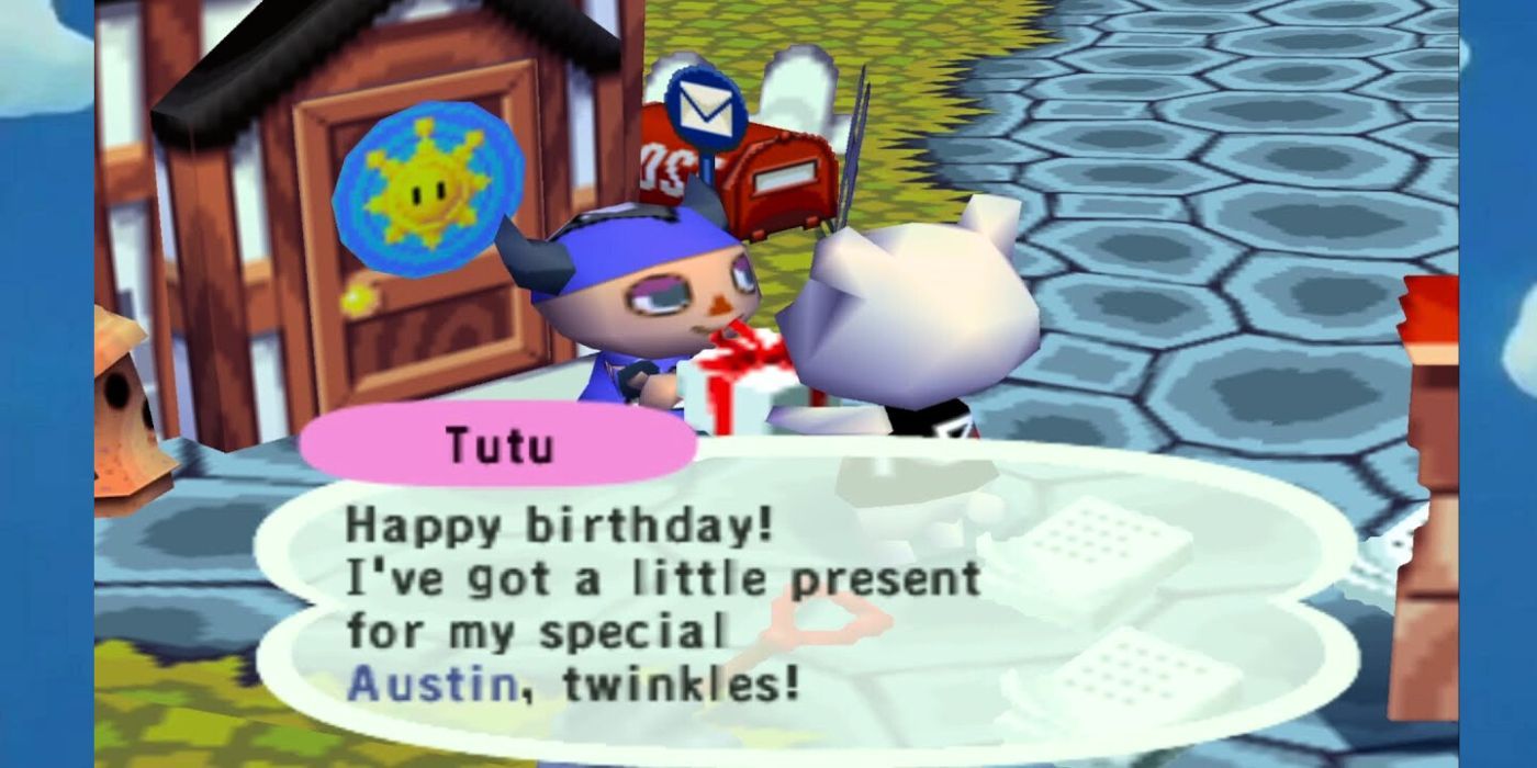 Animal Crossing Original Birthday Greeting