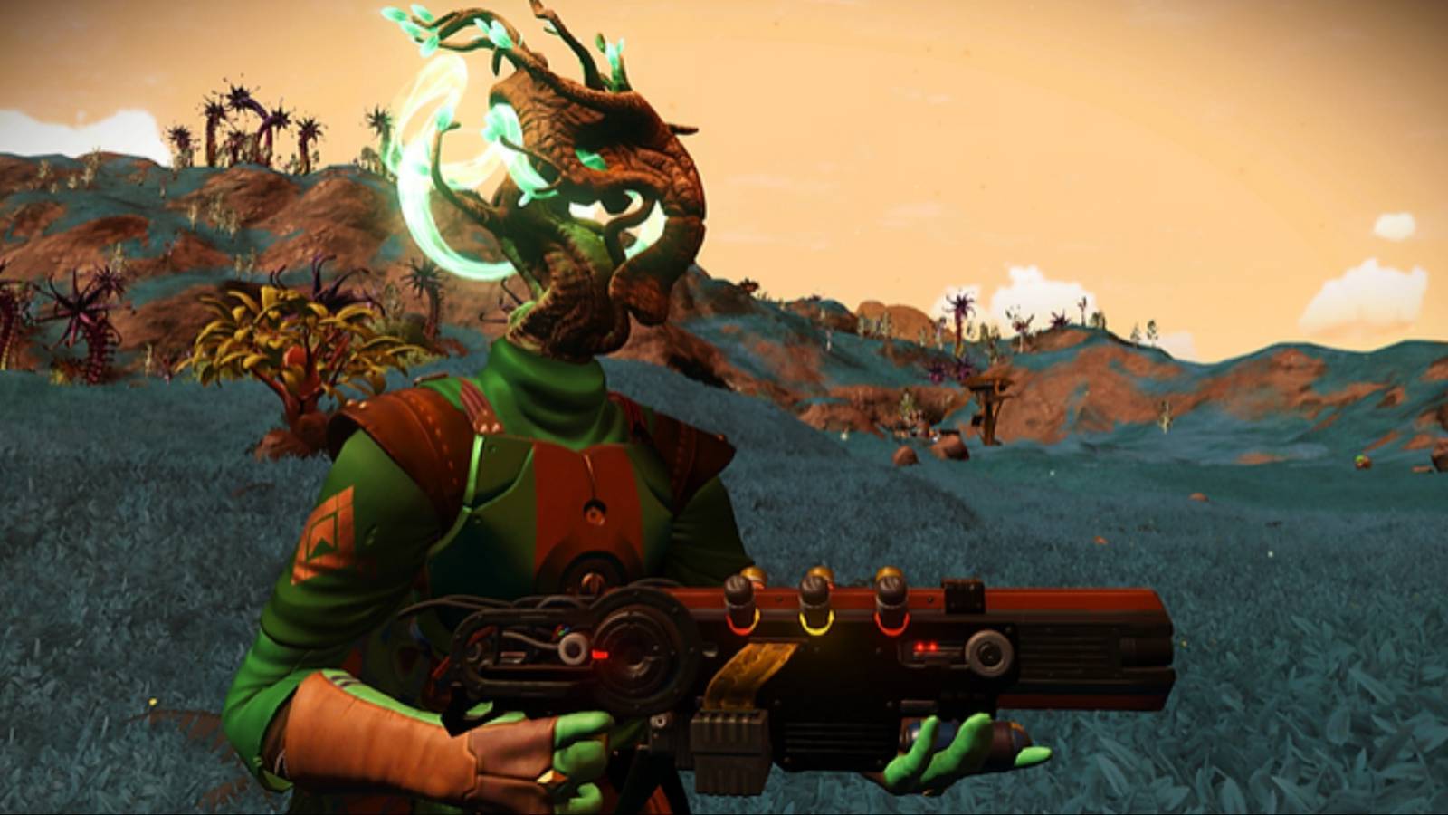 Anomaly Holding Sentinel Rifle