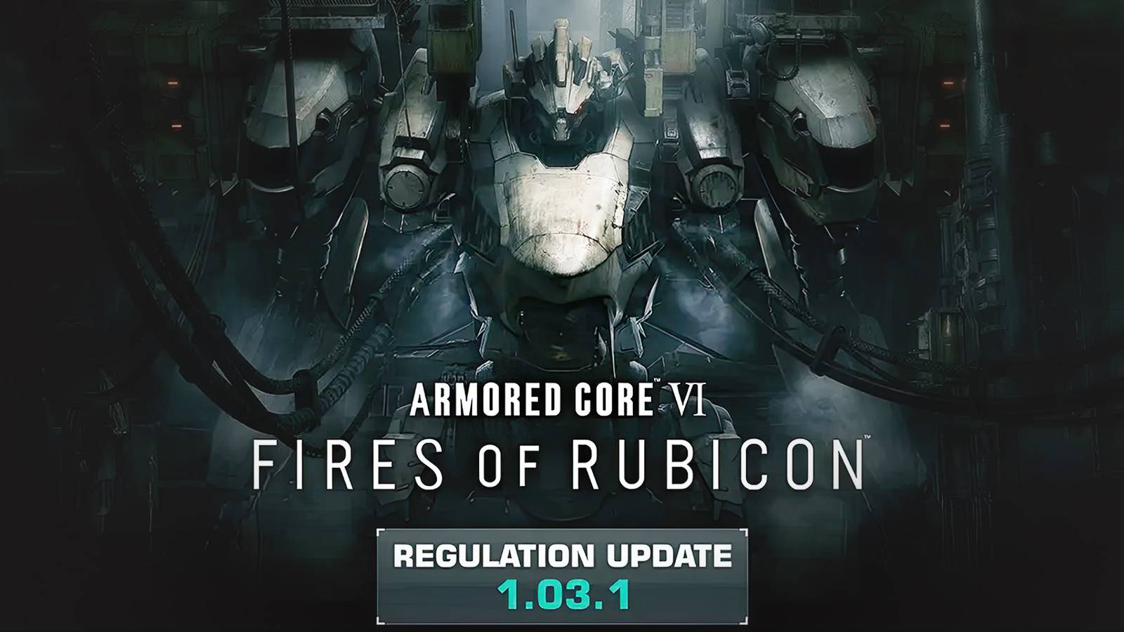 Armored Core 6 Fires of Rubicon Regulation Update 1.03.1 featured