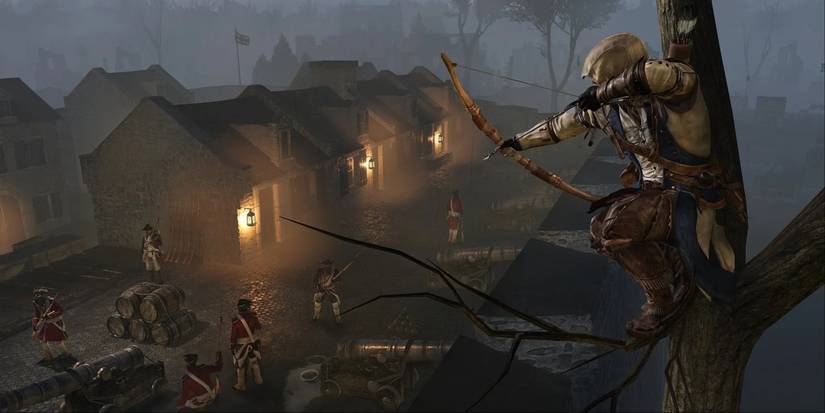 Connor's ability to climb trees was a game-changer at the time.