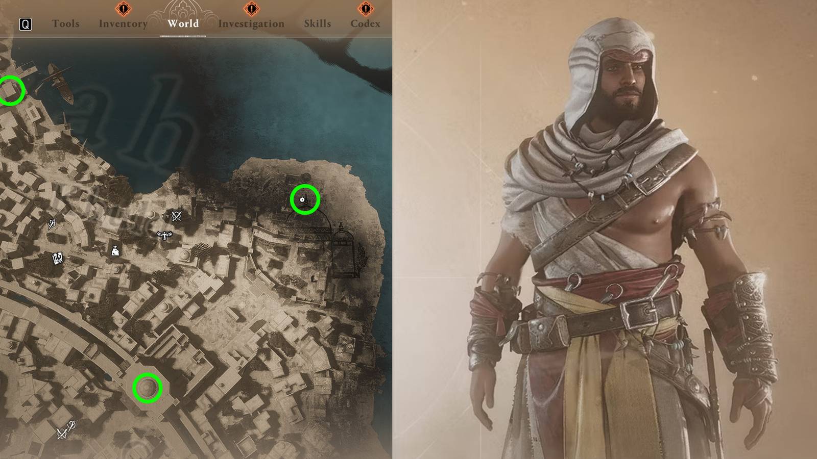 Assassin's Creed Mirage Best Outfits Zanj Uprising Outfit and Upgrade Schematics