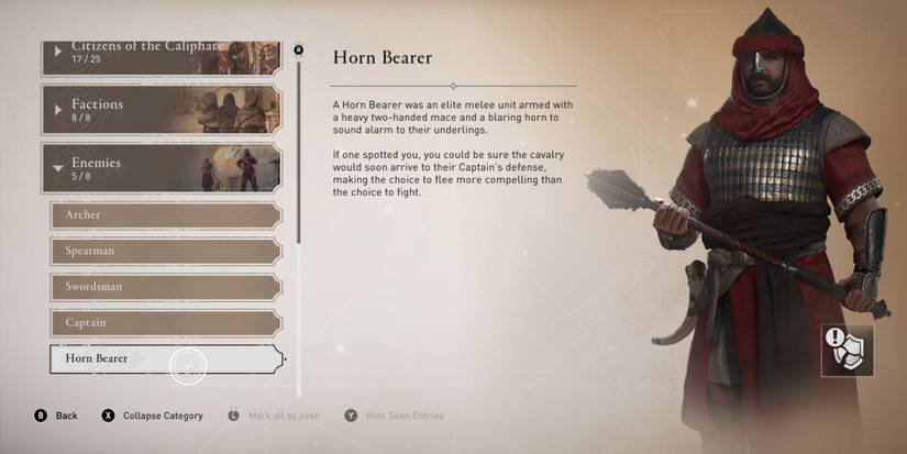 Assassin's Creed Mirage Horn Bearer