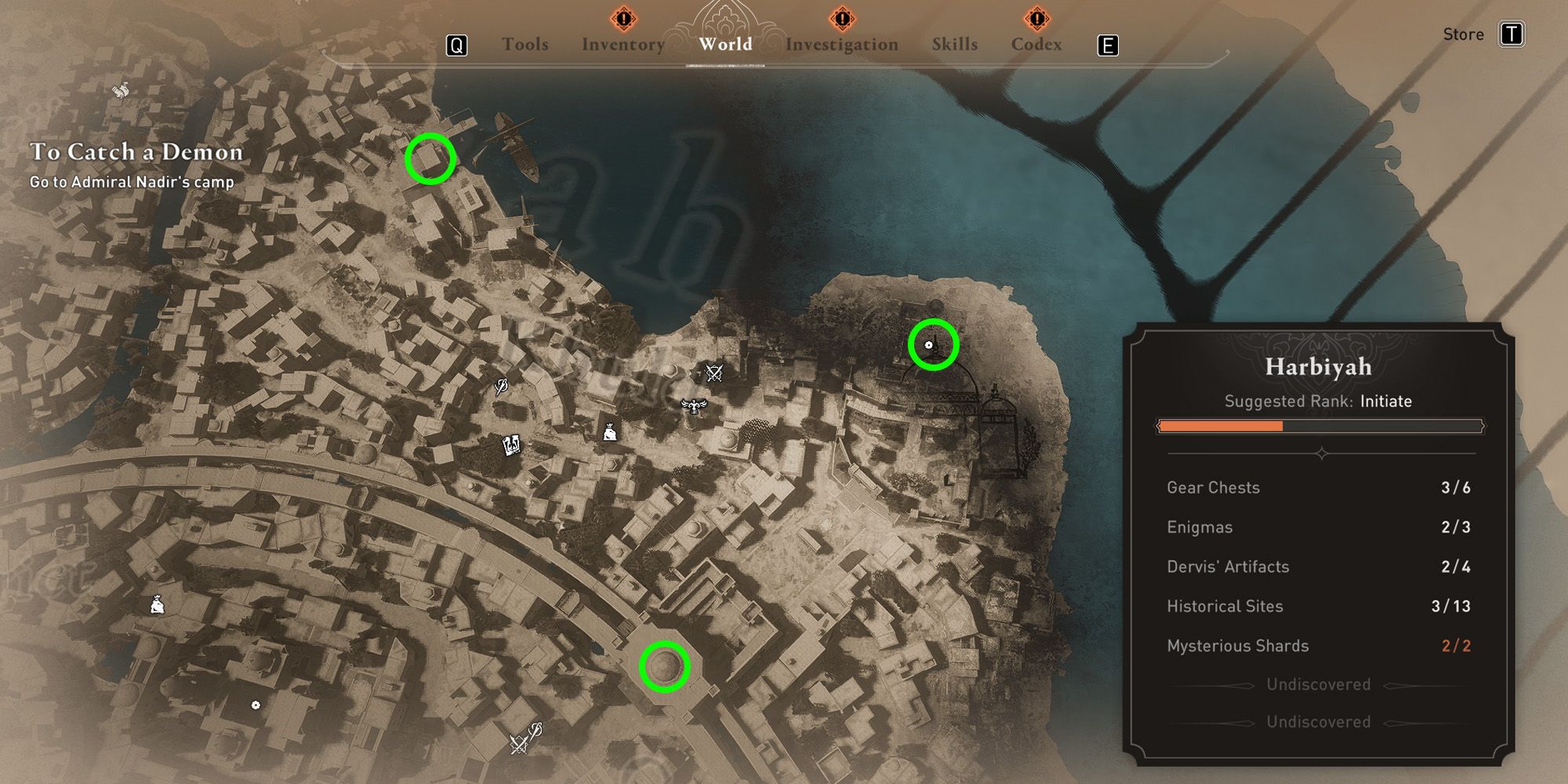 Assassin's Creed Mirage Zanj Uprising Haribiya Gear Chest Locations
