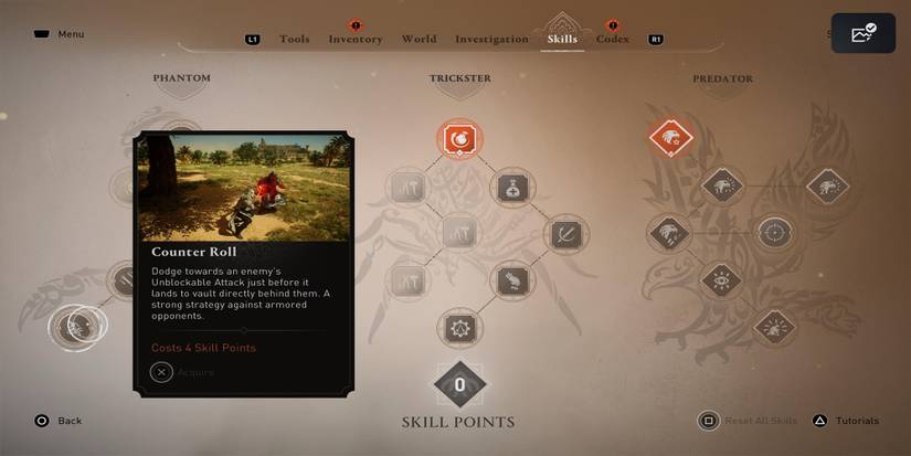 Assassin's Creed Mirage Counter Roll Skill