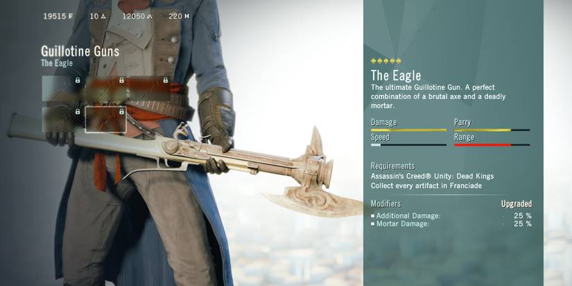 Asassin Weapons Best Weapons In Assassin's Creed Unity