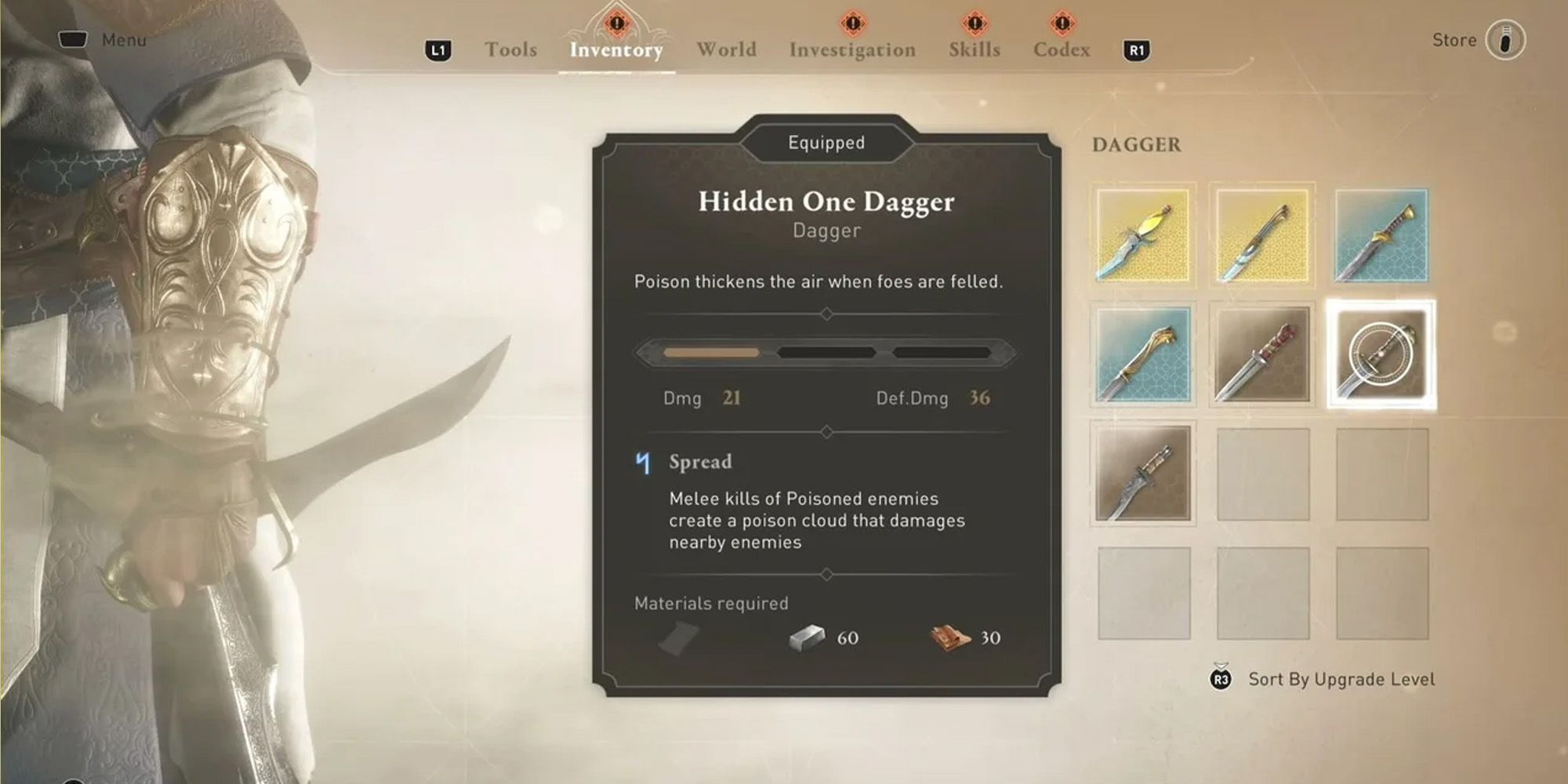 Assassins Creed Mirage Best Weapons Hidden One Dagger