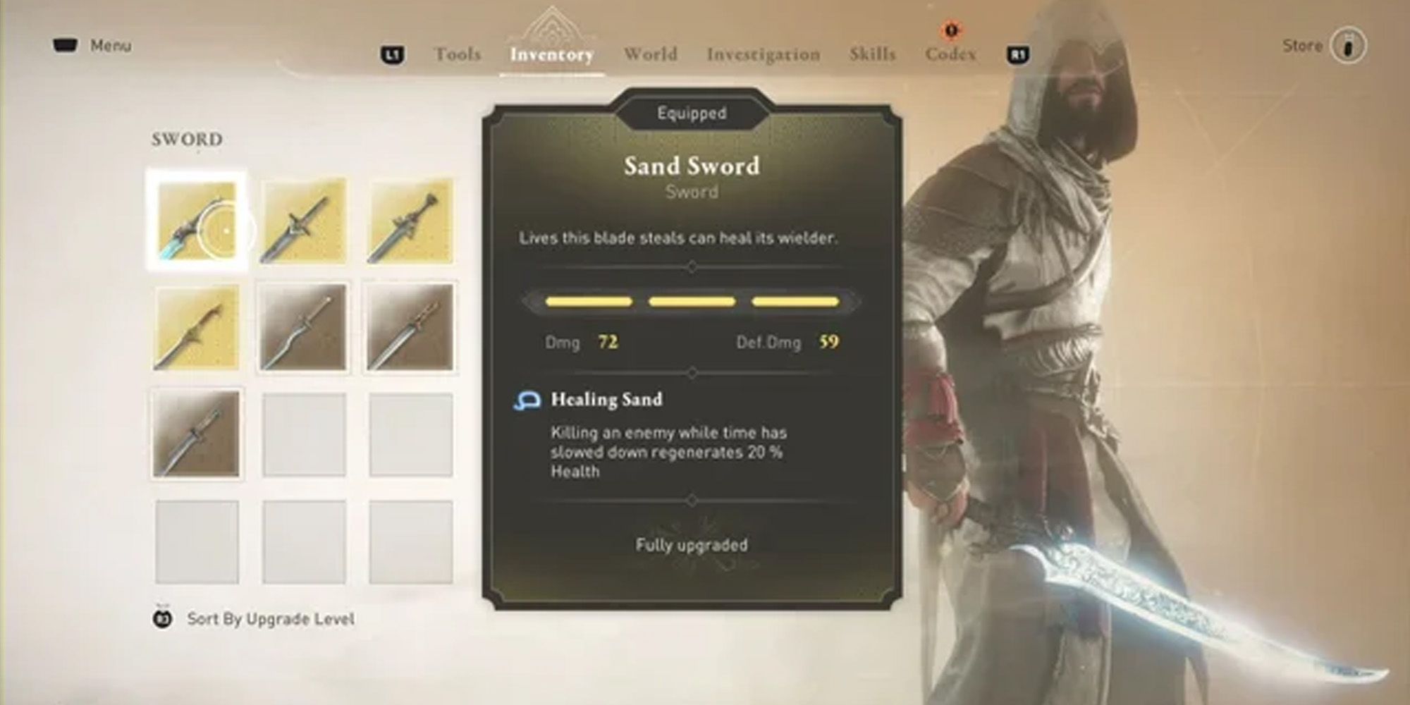 Assassins Creed Mirage Best Weapons Sand Sword