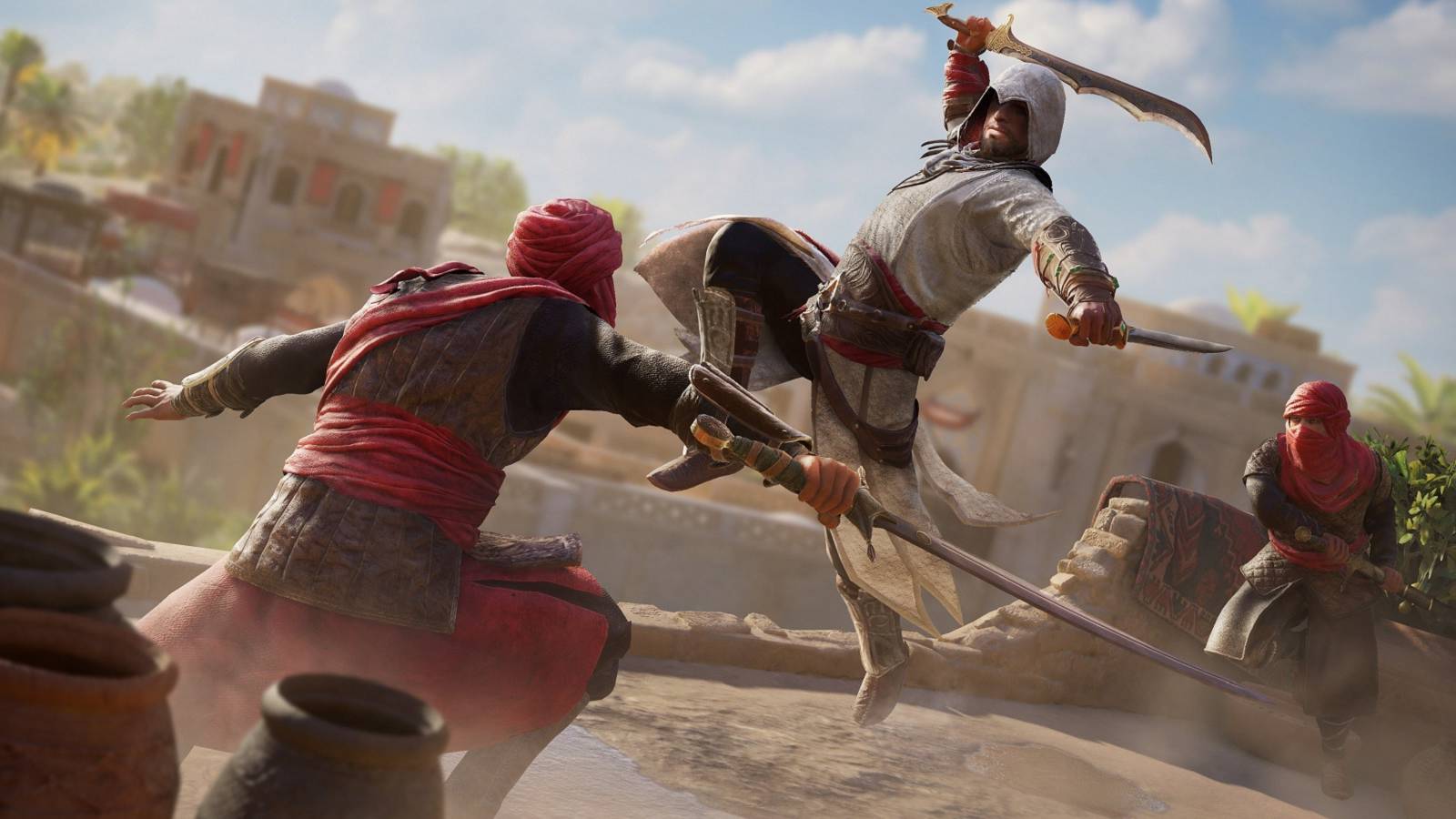 assassins creed mirage combat