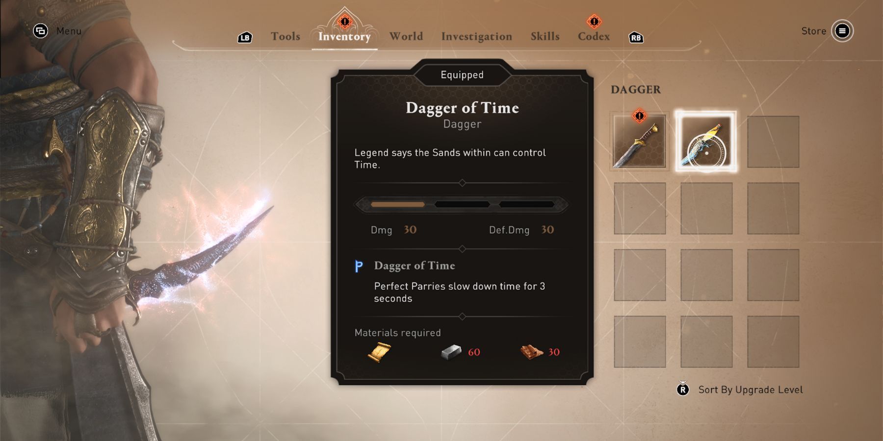 Assassin's Creed Mirage dagger of time