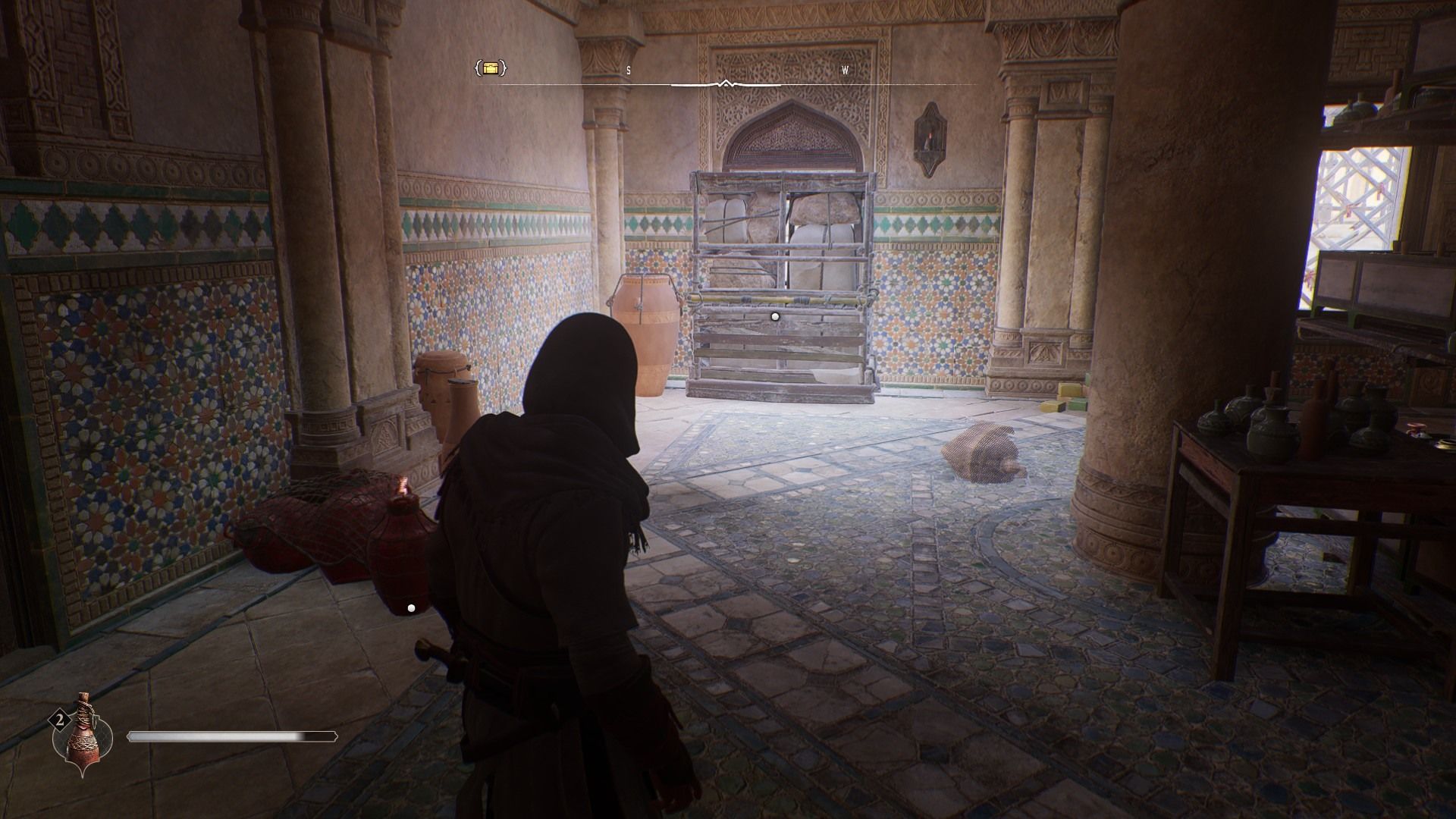 assassins creed mirage hammam oil room